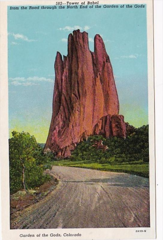 Colorado Tower Of Babel In Garden Of The Gods
