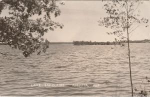 RPPC Lake Eau Claire - Augusta WI, Wisconsin - pm 1934