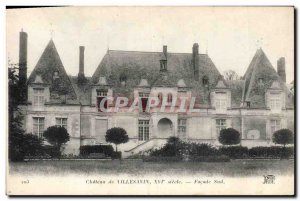 Old Postcard Chateau Villesavin South Facade