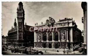 Old Postcard Lille New Bourse and Theater