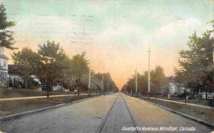 Ouelette Avenue Windsor Ontario Canada 1910 postcard