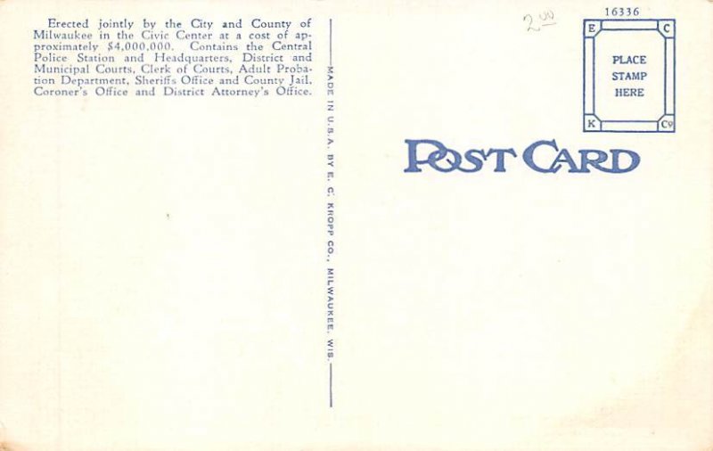 Safety Bldg. - Milwaukee, Wisconsin WI