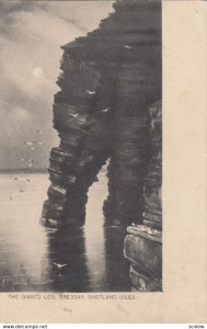 The Giants Leg, BRESSAY, Shetland Islands, Scotland, 1904; TUCK 258