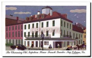 Modern Postcard The Charming Old Napoleon House New Orleans French Duarter