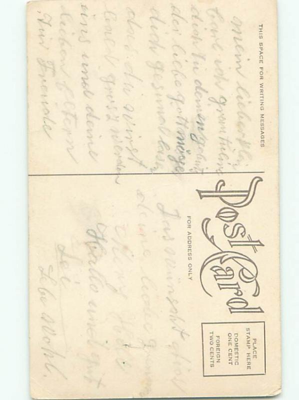 Divided-Back PRETTY WOMAN Risque Interest Postcard AA7875