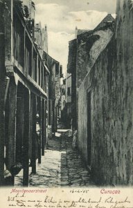 curacao, W.I., WILLEMSTAD, Moordenaarssteeg, Murderer's Alley, Gebr. Jonckheer