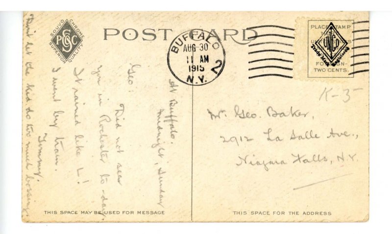 NY - Rochester. Lower Falls & Power Plant