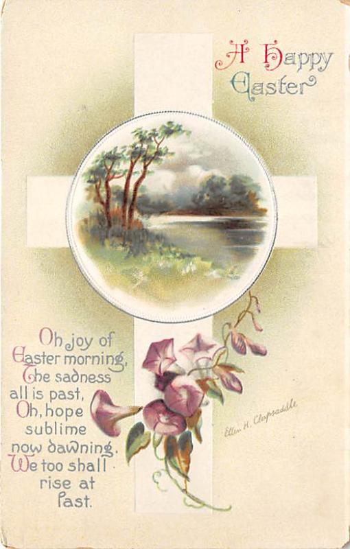 Ellen H Clapsaddle, Easter Greetings Holiday 1914 