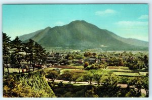 c1950s Hizen Japan Shimabara Castle Litho Photo Postcard Nagasaki Moritaki A31