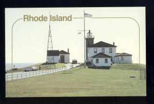 Watch Hill, Rhode Island/RI Postcard, Watch Hill Lighthouse/Light #2