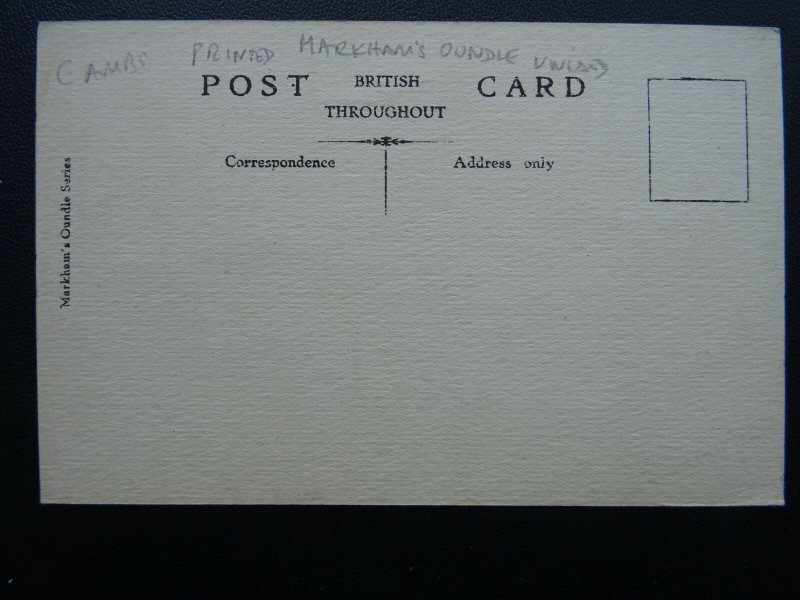 Cambridgeshire ELTON RECTORY c1906 Postcard by Markham's Oundle Series