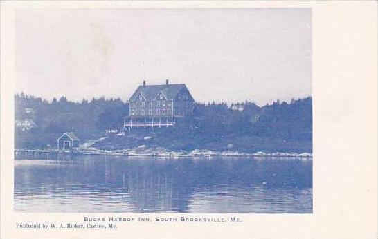 Maine South Brooksville Bucks HArbor Inn