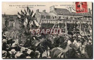 Old Postcard Feast of August 8, 1909 Cavalcade Benevolent The Chariot Childre...