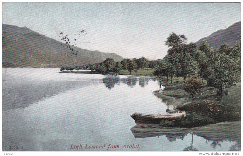 Loch Lomond from ARDLUI, Argyl and Bute, Scotland, United Kingdom, PU-1907