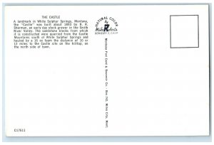 c1960's The Castle, Sandstone Blocks, White Sulphur Springs Montana MT Postcard