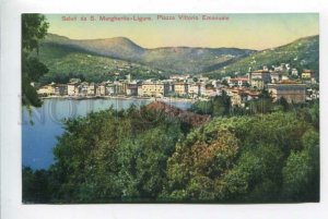 425737 ITALY S.Margherita Ligure Greetings Piazza vittorio Emanuele Vintage