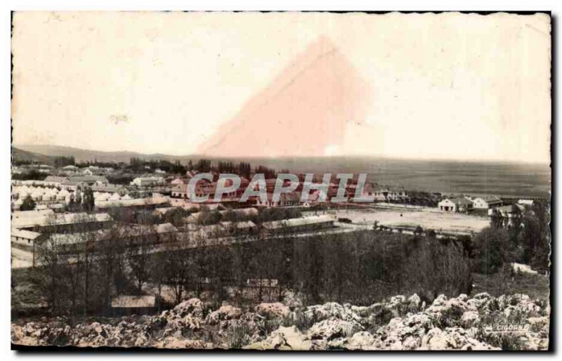 Algeria El Hajeb Old Postcard View of military camp on administrative buildings