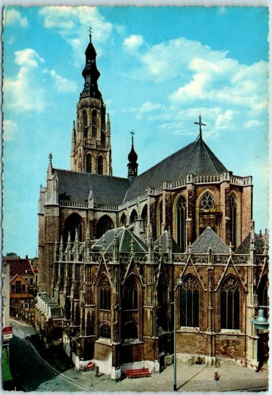 Postcard - Grote Kerk - Breda, Netherlands