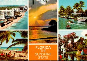 Florida The Sunshine State Multi View