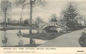 Beacon Hill Park Victoria BRITISH COLUMBIA Postcard 2934