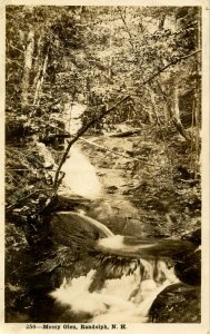NH - Randolph. Mossy Glen *RPPC  (Shorey Studio)