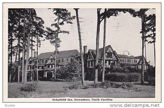 Sedgefield Inn, Greensboro, North Carloina, PU-1944