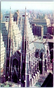 Postcard - St. Patrick's Cathedral - New York City, New York