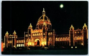 M-96474 Parliament Building By Night Victoria Canada