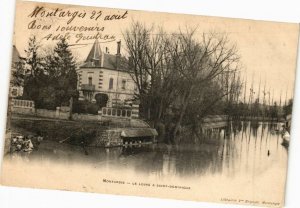 CPA MONTARGIS - Le LOING a St-Dominique (227833)