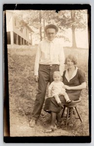 RPPC Tarrant Alabama Goodwin Family Gray Louise and Josephine c1925 Postcard H26