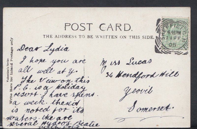 Genealogy Postcard - Lucas - 34 Hendford Hill, Yeovil, Somerset  RF1518