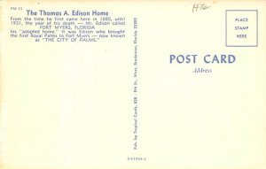 The Thomas A. Edison Home Unused