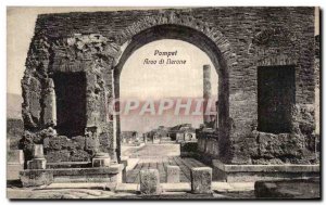 Postcard Ancient Pompeii Arco di Nerone