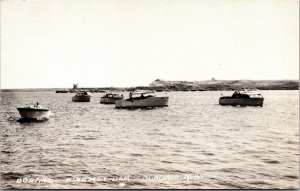 Postcard Boating Kingsley Dam in Ogallala, Nebraska~968