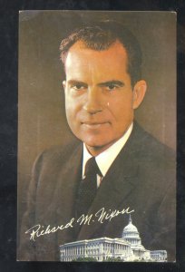 UNITED STATES PRESIDENT RICHARD M NIXON POSTCARD