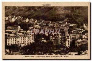 Mount Dore Postcard Old Major hotels and & # 39avenue Clermont