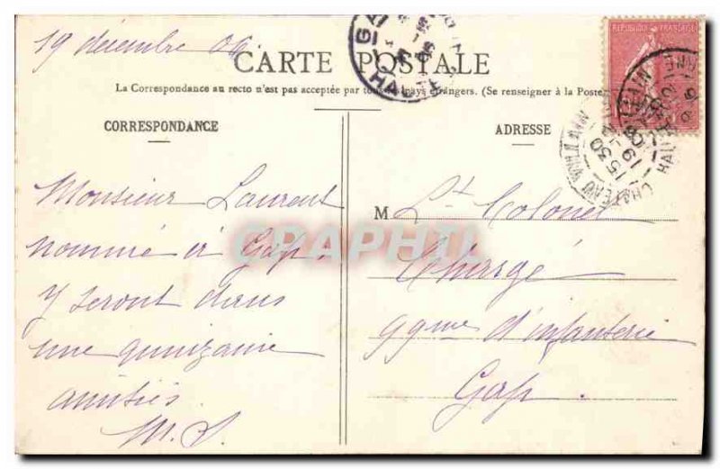 Old Postcard Chaumont General view