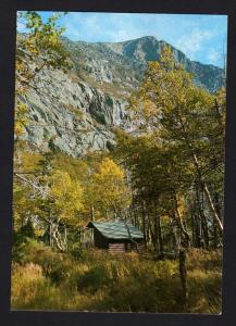 ME Baxter State Park, Katahdin, Chimney Pond Campsite, Maine Postcard PC