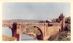 Roman Bridge over the Tagus River Toledo Spain Non Postcard Backing 