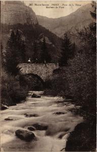 CPA Haute-Savoie - PASSY - Pont de la Tetaz - Rochers de Plate (450112)