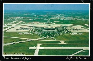 USA Tampa International Airport Vintage Postcard BS.09