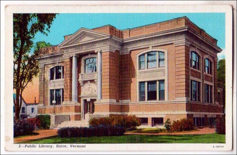 Library, Barre VT