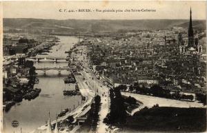 CPA ROUEN-Vue générale prise cote Ste-Catherine (269314)