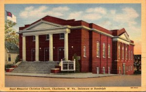 West Virginia Charleston Boyd Memorial Christian Church 1945 Curteich