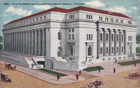 Colorado Denver New Postoffice And Federal Court House