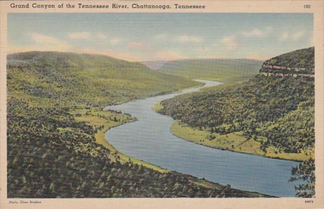 Tennessee Chattanooga Grand Canyon Of The Tennessee River