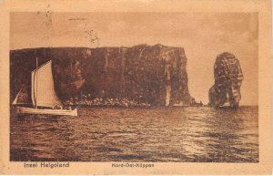 Lot357 insel helgoland nord ost klippen ship germany