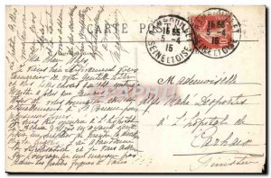 Old Postcard Park Rambouillet L & # 39Embarcadere Canals Green Carpet