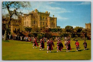1965   Culzean Castle  Bag Pipes   Scotland Postcard