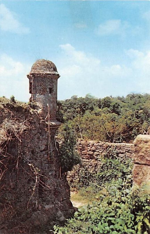 Sentry Post Fort San Lorenzo Panama Writing on back 